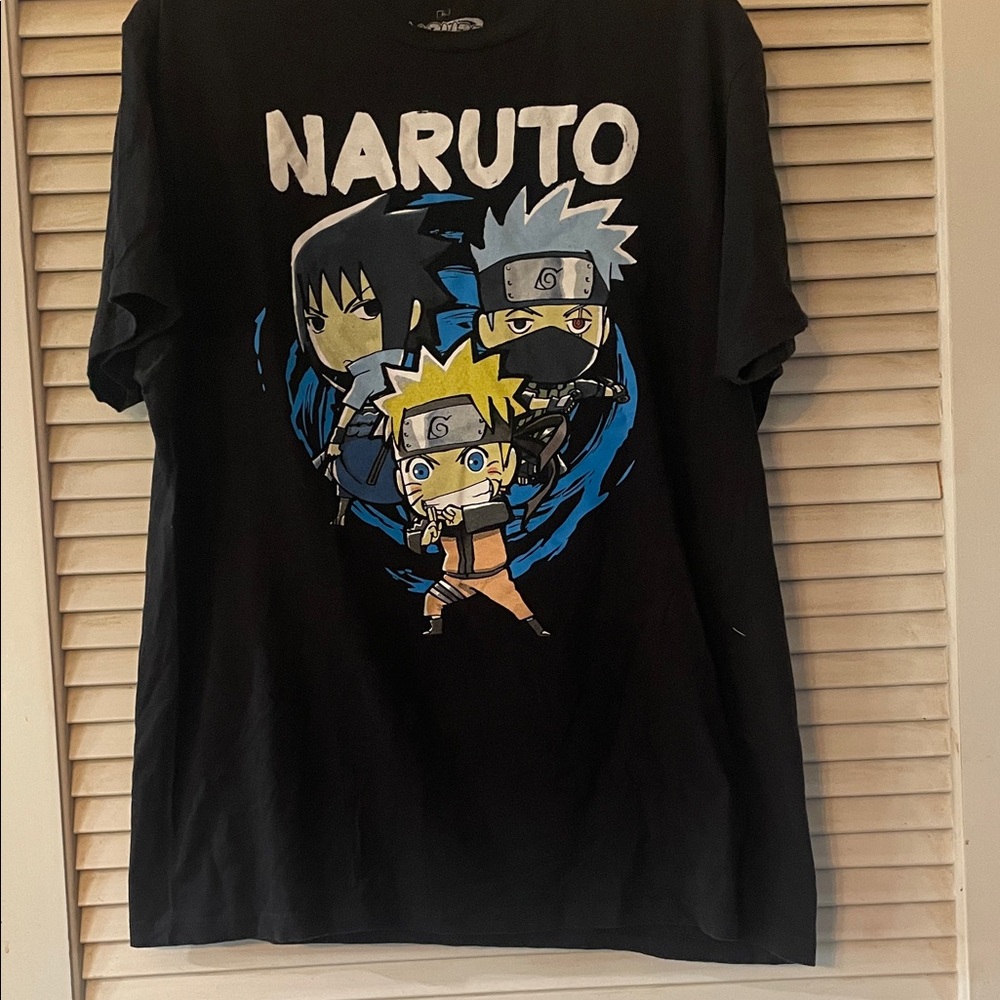 Ripple Junction Naruto Shippuden Black Tee